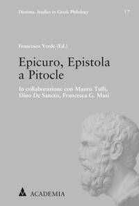 Vorderes Coverbild Epicuro, Epistola a Pitocle
