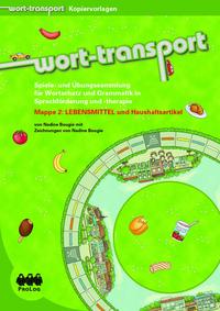 Vorderes Coverbild Wort-Transport-Mappe: LEBENSMITTEL und Haushaltswaren