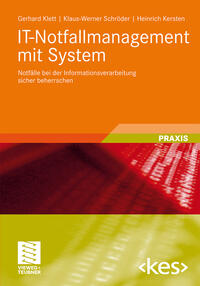 Vorderes Coverbild IT-Notfallmanagement mit System