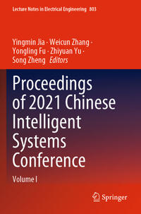 Vorderes Coverbild Proceedings of 2021 Chinese Intelligent Systems Conference