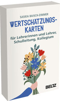 Vorderes Coverbild Wertschätzungskarten für Lehrerinnen und Lehrer, Schulleitung, Kollegium