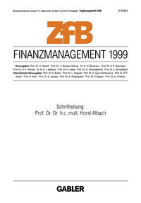Vorderes Coverbild Finanzmanagement 1999