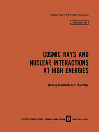 Vorderes Coverbild Cosmic Rays and Nuclear Interactions at High Energies