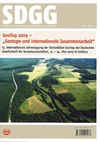 Vorderes Coverbild GeoTop 2009 - Geotope und internationale Zusammenarbeit - Geotopy i wspólpraca miedzynarodowa