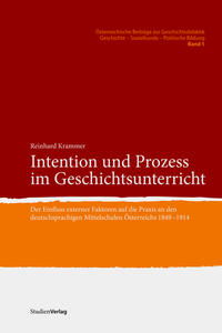 Vorderes Coverbild Intention und Prozess im Geschichtsunterricht