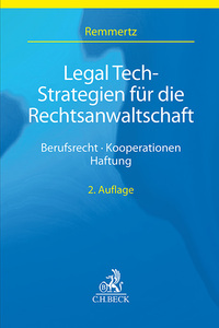 Vorderes Coverbild Legal Tech-Strategien für die Rechtsanwaltschaft