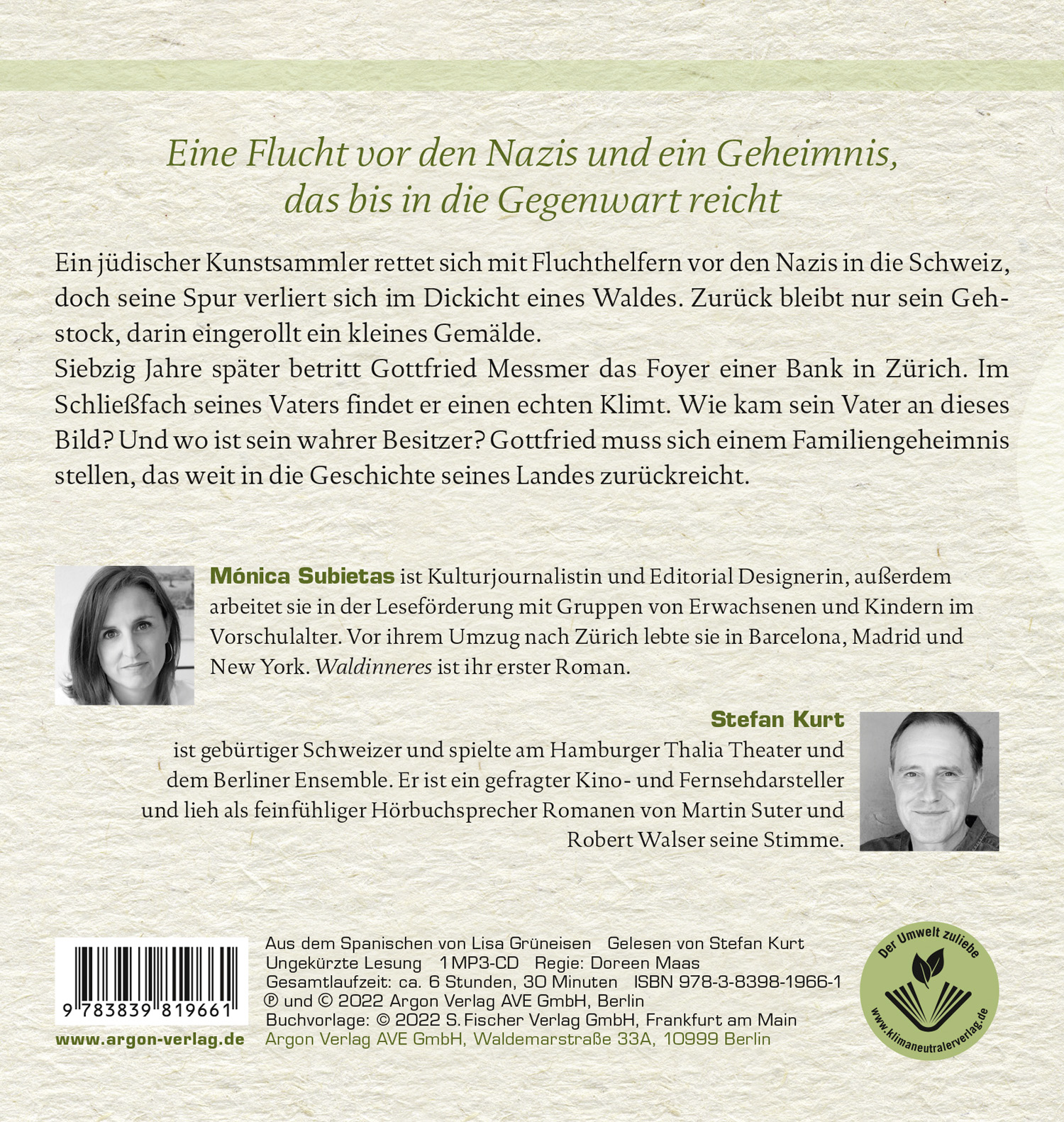 Rückseitencover Waldinneres