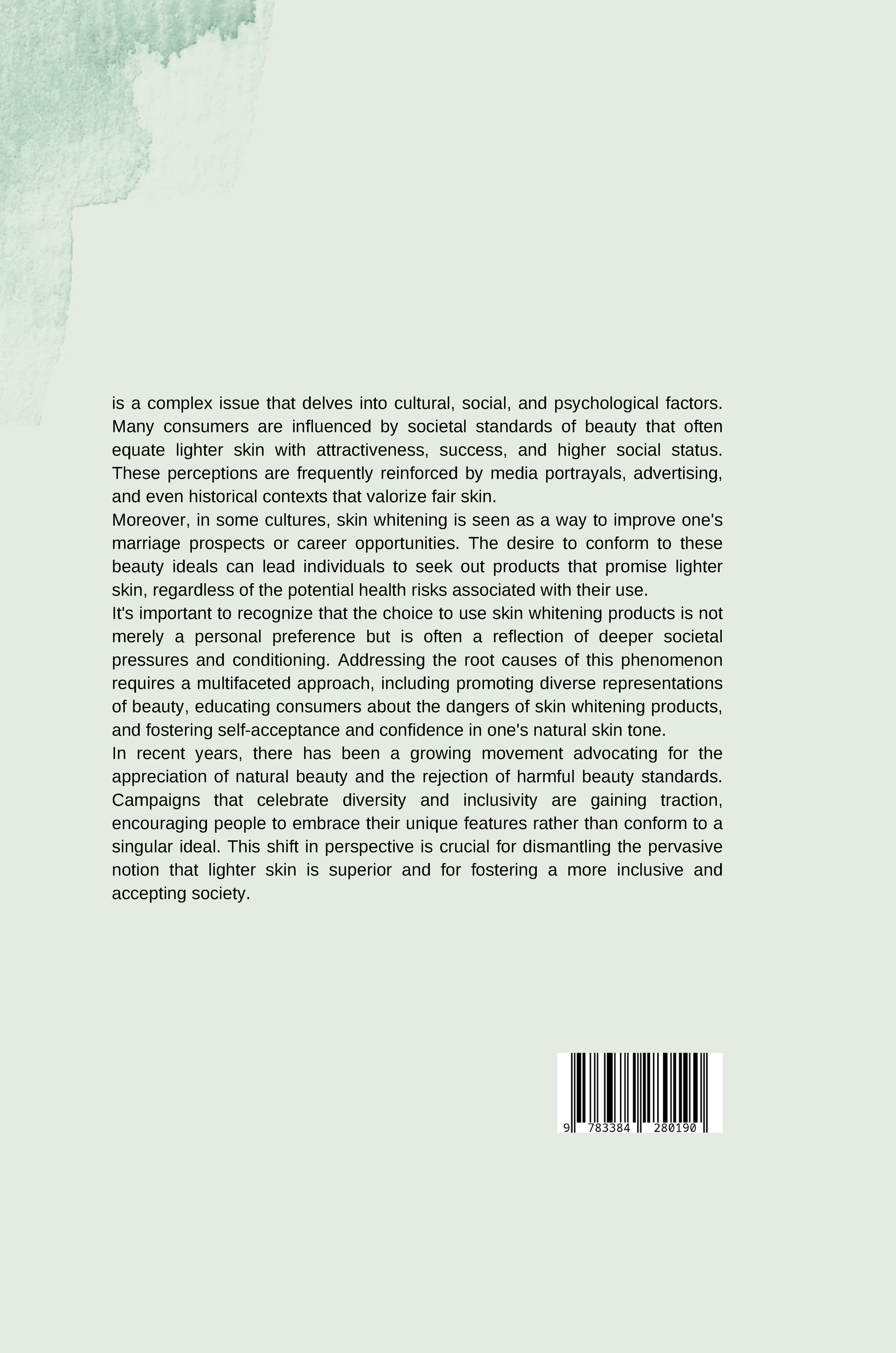Rückseitencover White Ideal: Exploring the Cultural Roots of Skin Whitening