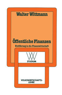 Vorderes Coverbild Öffentliche Finanzen