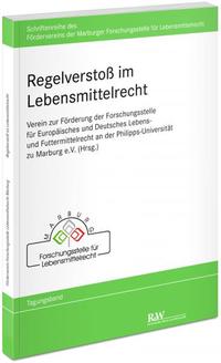 Vorderes Coverbild Regelverstoß im Lebensmittelrecht
