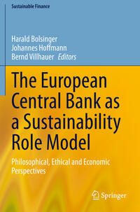 Vorderes Coverbild The European Central Bank as a Sustainability Role Model