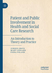 Vorderes Coverbild Patient and Public Involvement in Health and Social Care Research