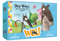 Vorderes Coverbild Meine Wolf-Box - mit Buch und Stofftier