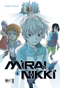 Vorderes Coverbild Mirai Nikki 04