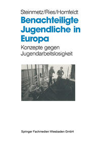 Vorderes Coverbild Benachteiligte Jugendliche in Europa