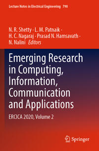 Vorderes Coverbild Emerging Research in Computing, Information, Communication and Applications