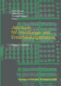 Vorderes Coverbild Jahrbuch für Handlungs- und Entscheidungstheorie