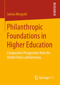 Vorderes Coverbild Philanthropic Foundations in Higher Education