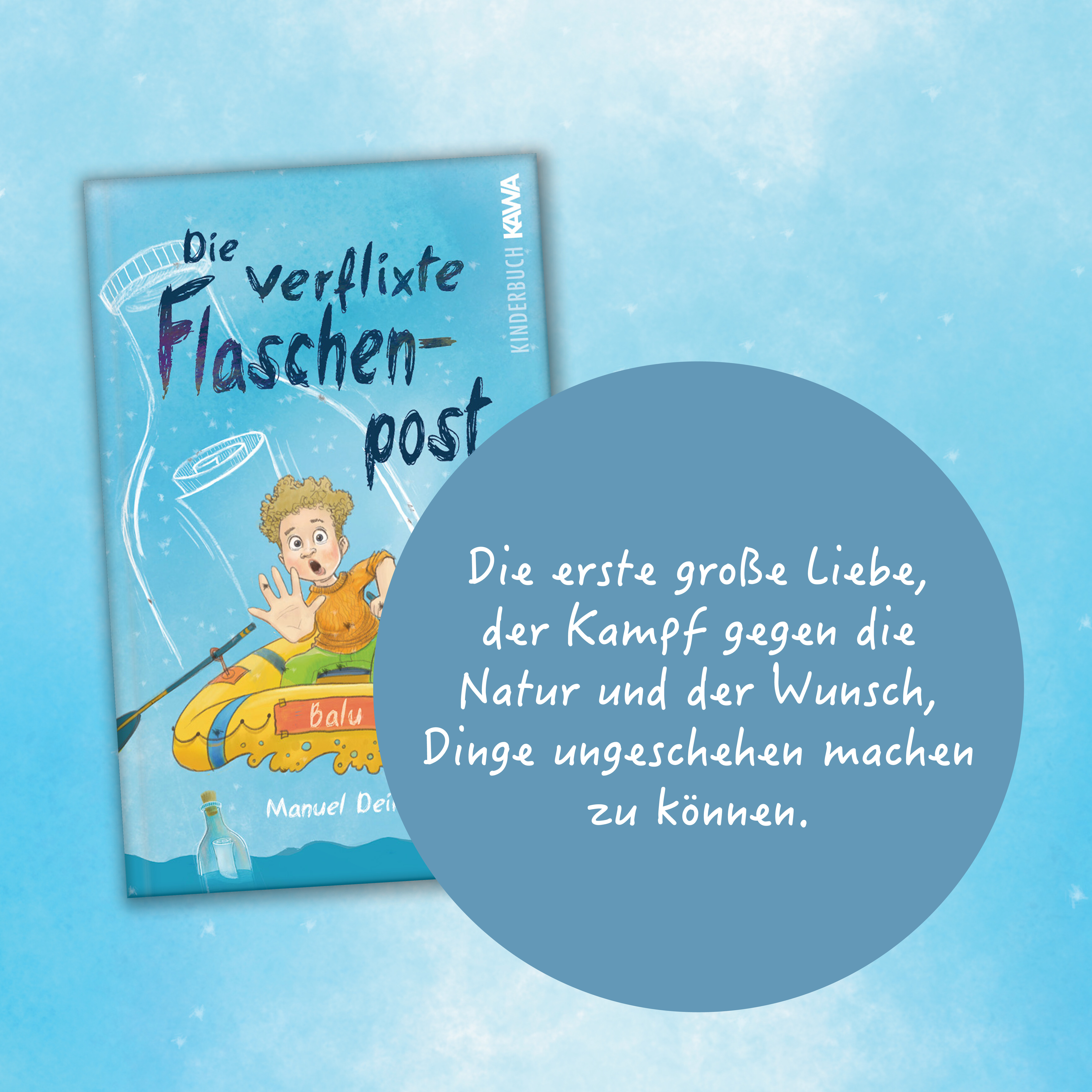 Werbematerial (Bild) Die verflixte Flaschenpost
