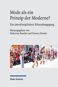 Vorderes Coverbild Mode als ein Prinzip der Moderne?