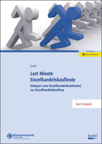 Vorderes Coverbild Last Minute Einzelhandelskaufleute