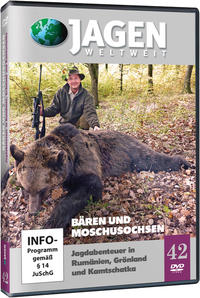 Vorderes Coverbild Bären und Moschusochsen - JAGEN WELTWEIT DVD Nr. 42