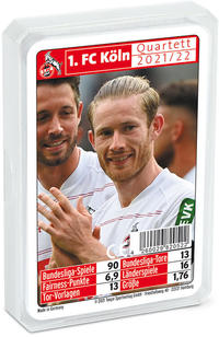 Vorderes Coverbild 1. FC Köln Quartett (Saison 21/22)