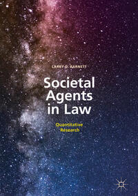 Vorderes Coverbild Societal Agents in Law