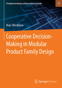Vorderes Coverbild Cooperative Decision-Making in Modular Product Family Design