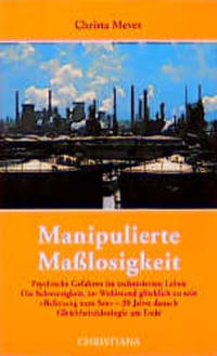 Vorderes Coverbild Manipulierte Masslosigkeit