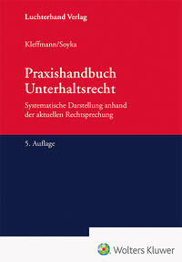 Vorderes Coverbild Praxishandbuch Unterhaltsrecht