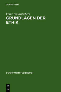 Vorderes Coverbild Grundlagen der Ethik