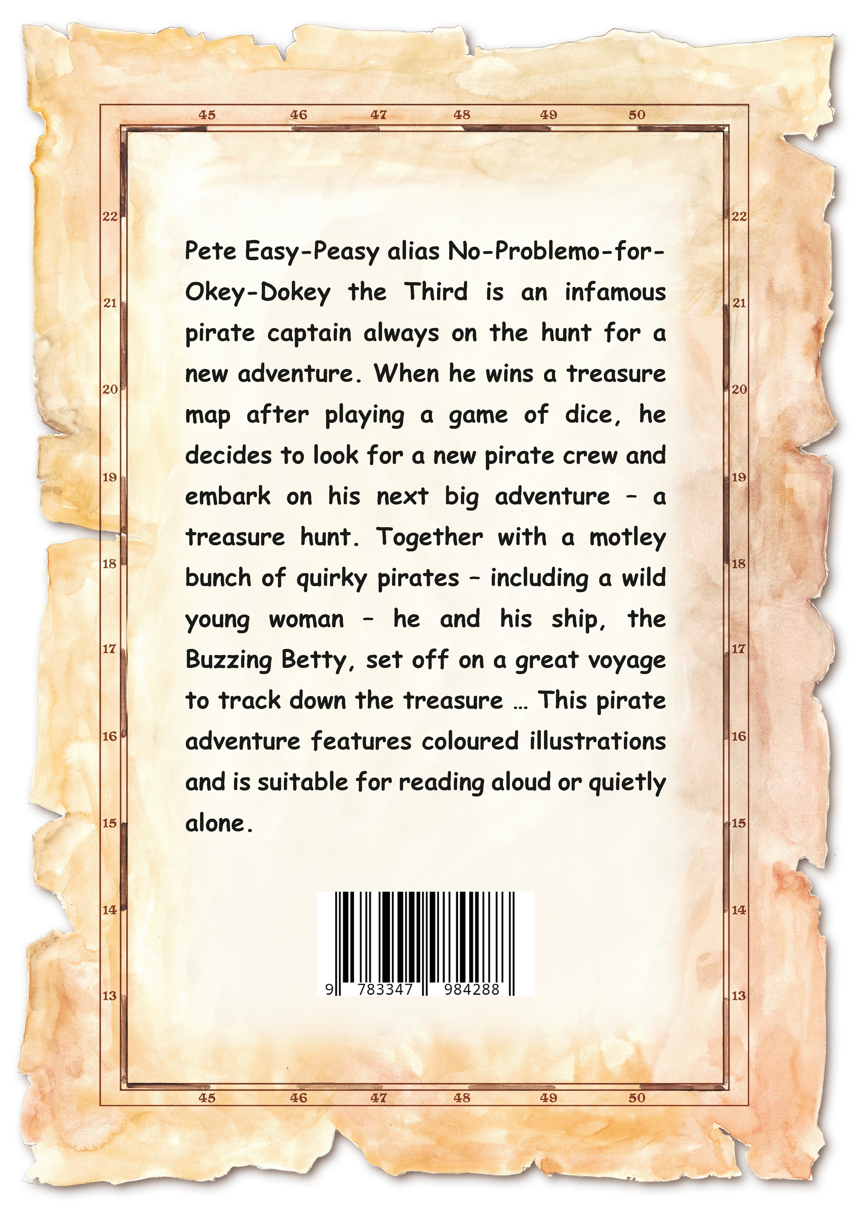 Rückseitencover The adventures of Captain Pete