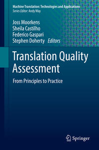 Vorderes Coverbild Translation Quality Assessment