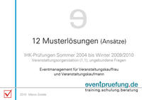 Vorderes Coverbild 12 Musterlösungen (Ansätze)