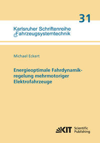 Vorderes Coverbild Energieoptimale Fahrdynamikregelung mehrmotoriger Elektrofahrzeuge