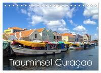 Vorderes Coverbild Trauminsel Curaçao (Tischkalender 2025 DIN A5 quer), CALVENDO Monatskalender