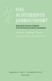 Vorderes Coverbild Das achtzehnte Jahrhundert