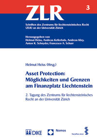 Vorderes Coverbild Asset Protection: Möglichkeiten und Grenzen am Finanzplatz Liechtenstein