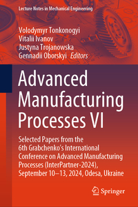 Vorderes Coverbild Advanced Manufacturing Processes VI
