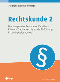 Vorderes Coverbild Rechtskunde 2 (Print inkl. E-Book Edubase)