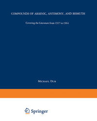 Vorderes Coverbild Compounds of Arsenic, Antimony, and Bismuth