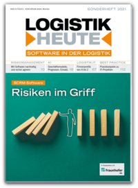Vorderes Coverbild Software in der Logistik 2021