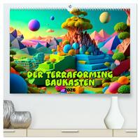 Vorderes Coverbild Der Terraforming-Baukasten (hochwertiger Premium Wandkalender 2026 DIN A2 quer), Kunstdruck in Hochglanz