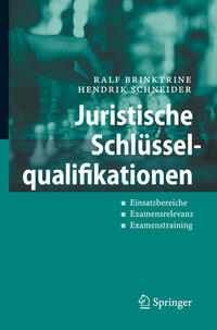 Vorderes Coverbild Juristische Schlüsselqualifikationen