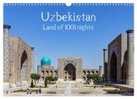 Vorderes Coverbild Uzbekistan Land of 1001 nights (Wall Calendar 2026 DIN A3 landscape), CALVENDO 12 Month Wall Calendar
