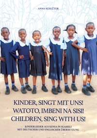 Vorderes Coverbild Kinder singt mit uns Watoto Imbeni na sisi Children sing with us