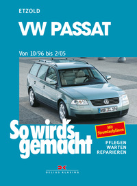 Vorderes Coverbild VW Passat 10/96 bis 2/05