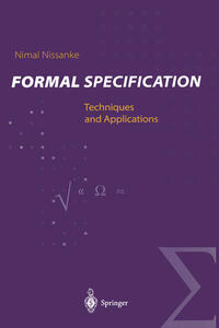 Vorderes Coverbild Formal Specification