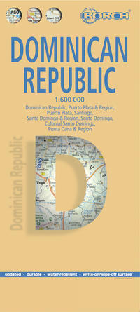 Vorderes Coverbild Dominican Republic, Dominikanische Republik, Borch map